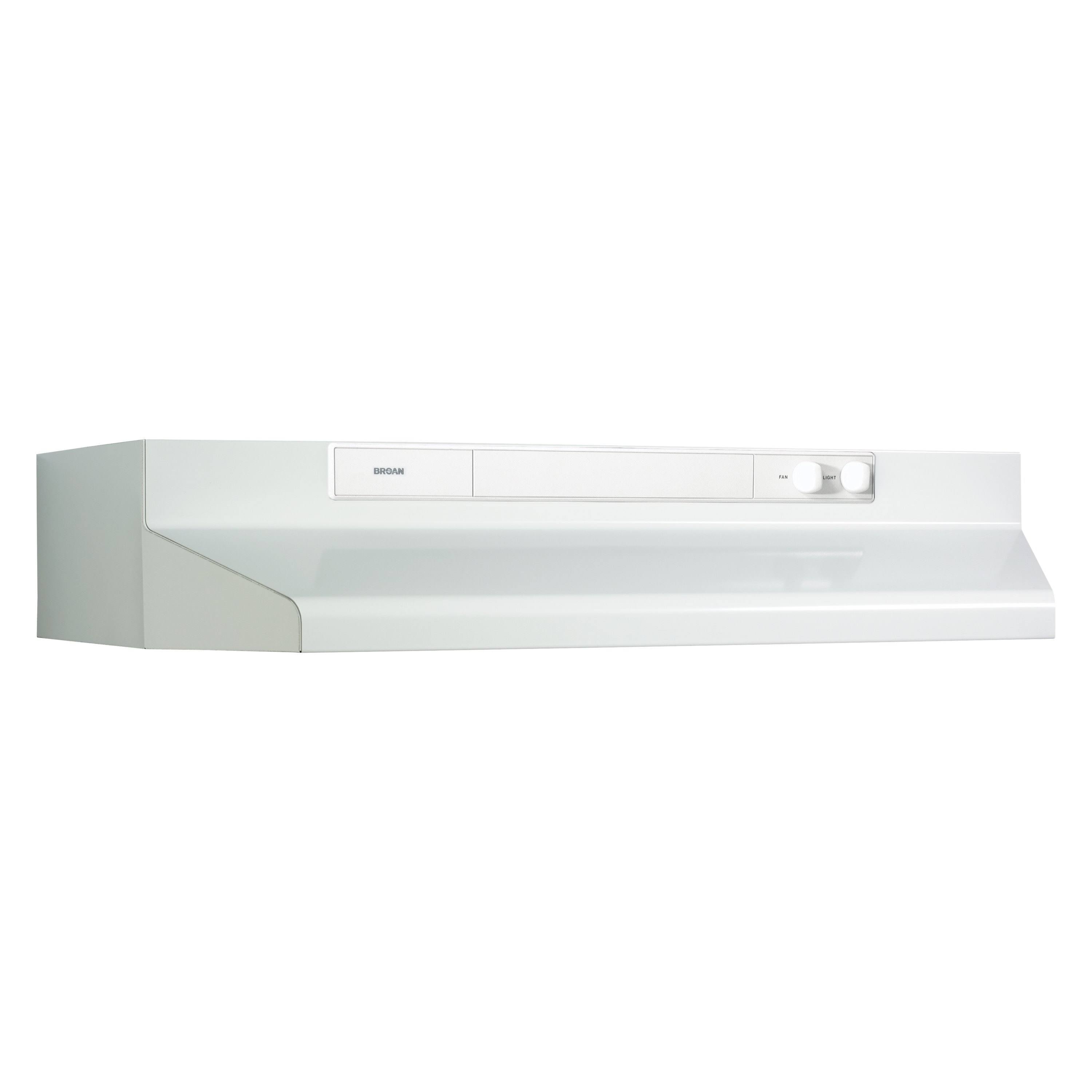 Broan, 463011, 30x22 Under-Cabinet Range Hood, 220 CFM, White