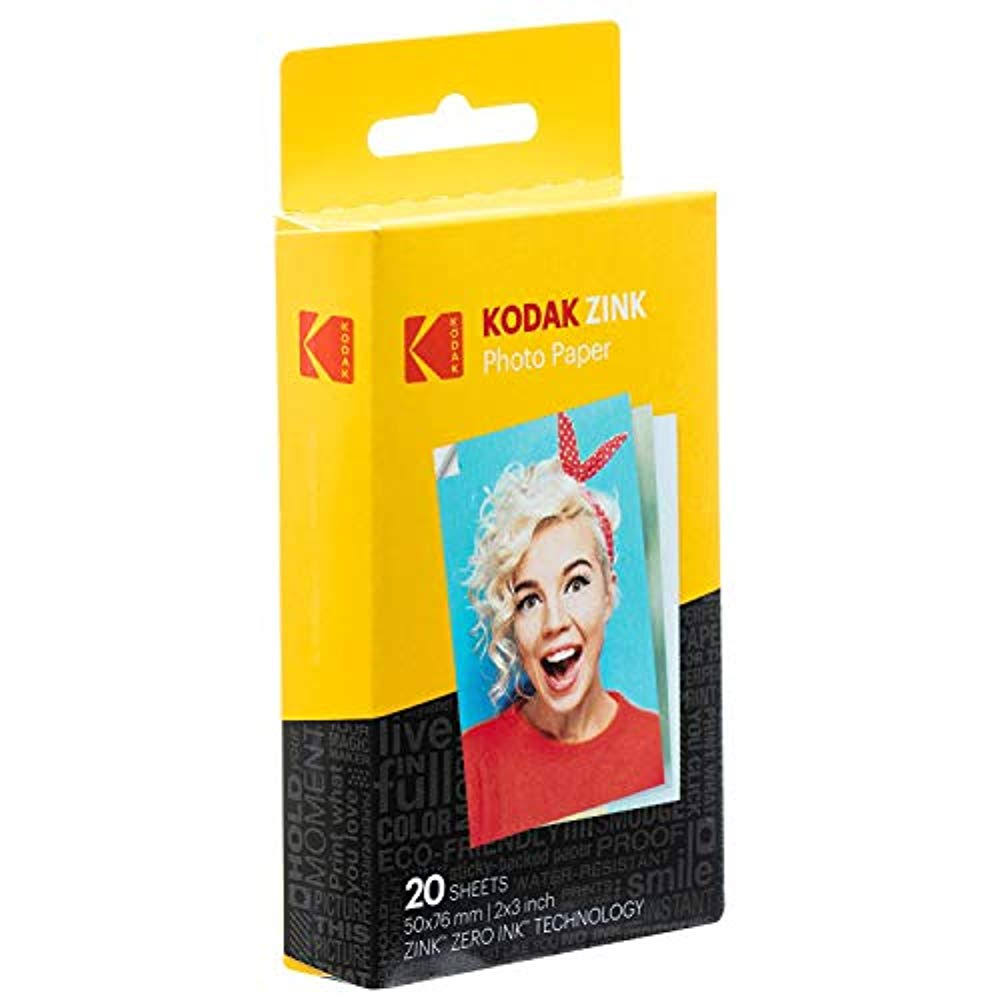 Kodak Printomatic Instant Print Camera Photography Kit Blue