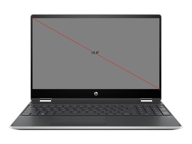 HP Pavilion x360 15-dq0077nr 15.6″ Convertible Notebook - Core i5 8265U 1.6 GHz - 8 GB RAM - 256 GB SSD - Natural Silver/Ash Sil