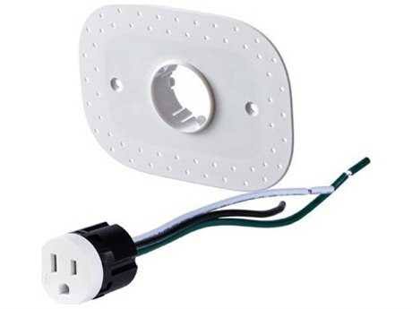 Bocci 22-Series Drywall One-Plug 15A Tamper Resistant Outlet Assembly Black - 22-5-1-Black