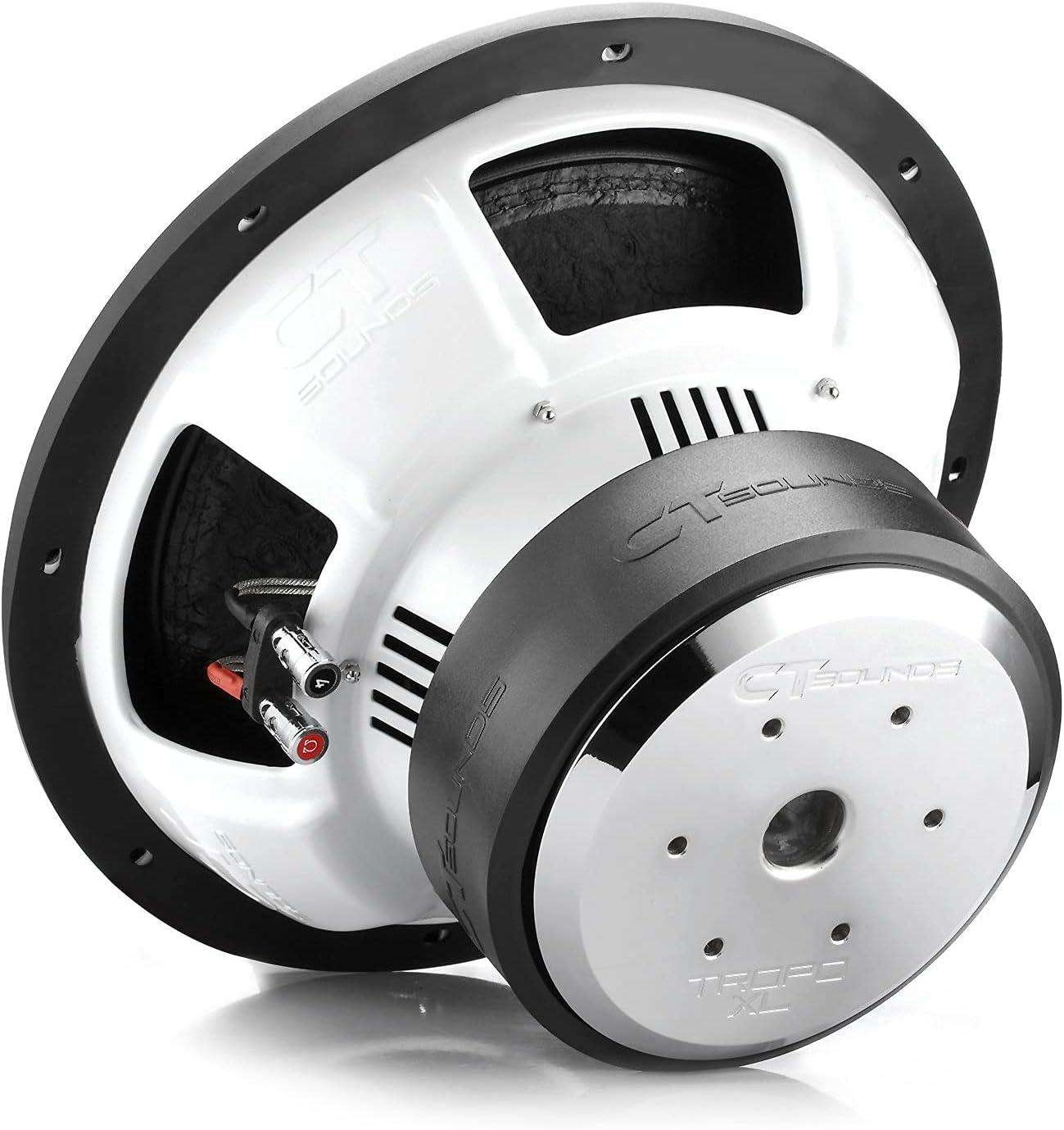 CT Sounds TROPO-XL-12-D4 2000 Watts Max 12 Inch Car Subwoofer Dual 4 Ohm