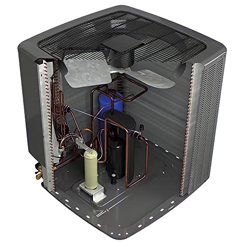 Goodman 17.2 SEER2 Two Stage Air Conditioner and 97% AFUE Variable-Speed Gas Furnace Horizontal System