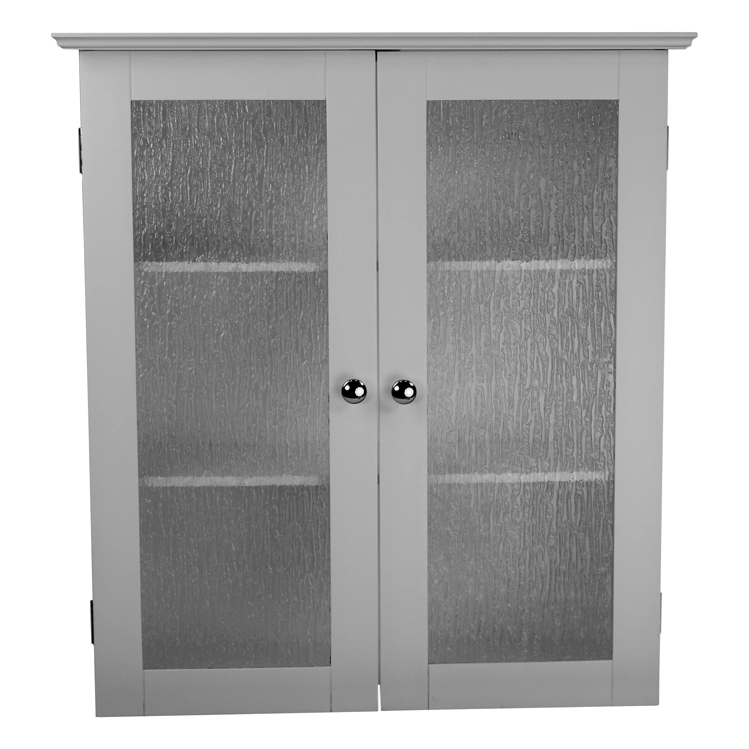 Highland Double Glass Door Wall Cabinet