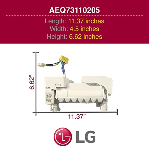 LG Aeq73110205 Refrigerator Ice Maker Assembly Ice Maker