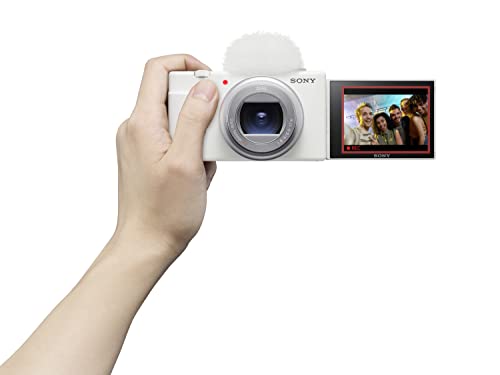 Sony ZV-1 II Vlog Camera for Content Creators and Vloggers - Black
