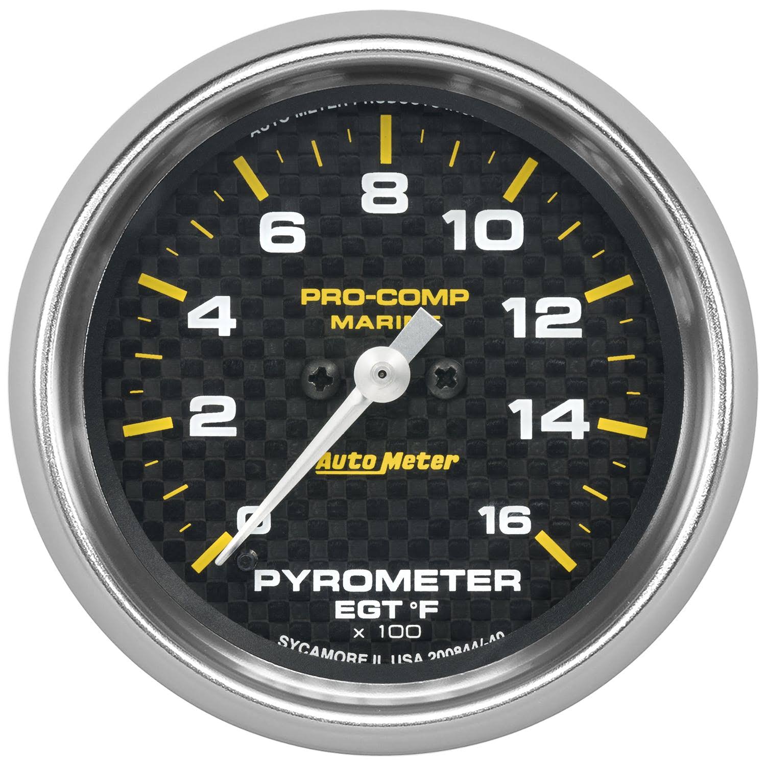 Autometer 200844-40 Marine Electric Pyrometer