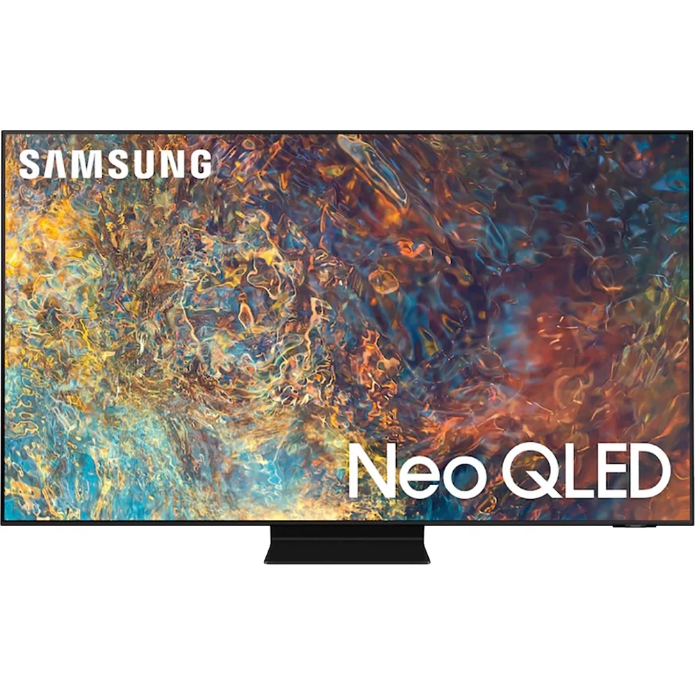 Samsung 85" Class Neo QLED 4K UHD QN90A Series Mini LED Quantum HDR 32x, Object Tracking Sound+, Ultra Viewing Angle, Smart TV with Alexa Built-In (QN85QN90AAFXZA, 2021), Titan Black - (Open Box) - Curated Treasures Market