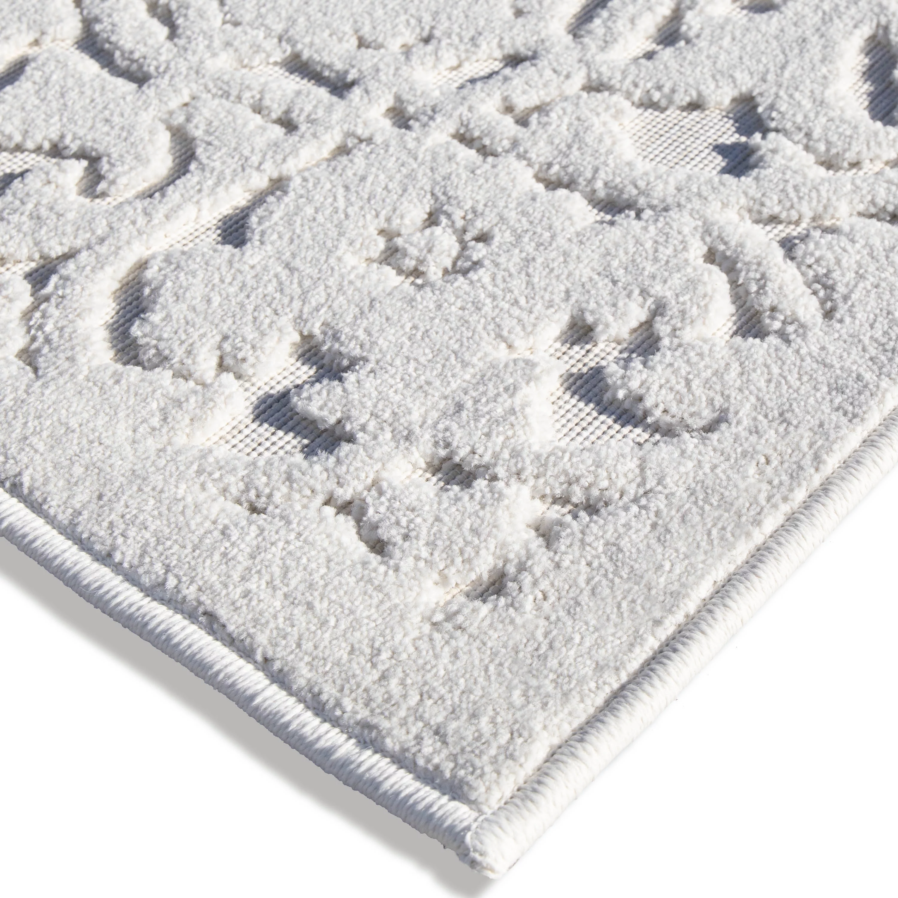 My Texas House Dahlia By Orian 6'5" Round Natural Floral Outdoor Rug