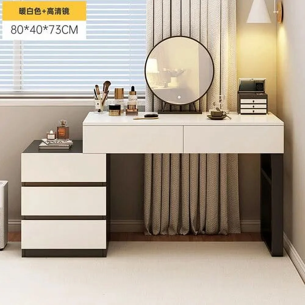 Led Chair Lacquer Dressing Table Container Nordic Comfortable Dressing Table Dressers Bedroom Tocador Maquillaje Home Furniture