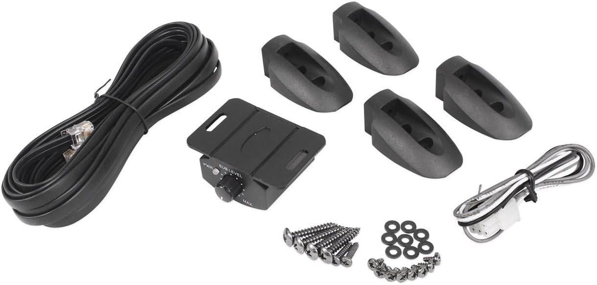 Rockville RW8CA 8 600 Watt Low Profile Under-Seat Active Powered Car Subwoofer