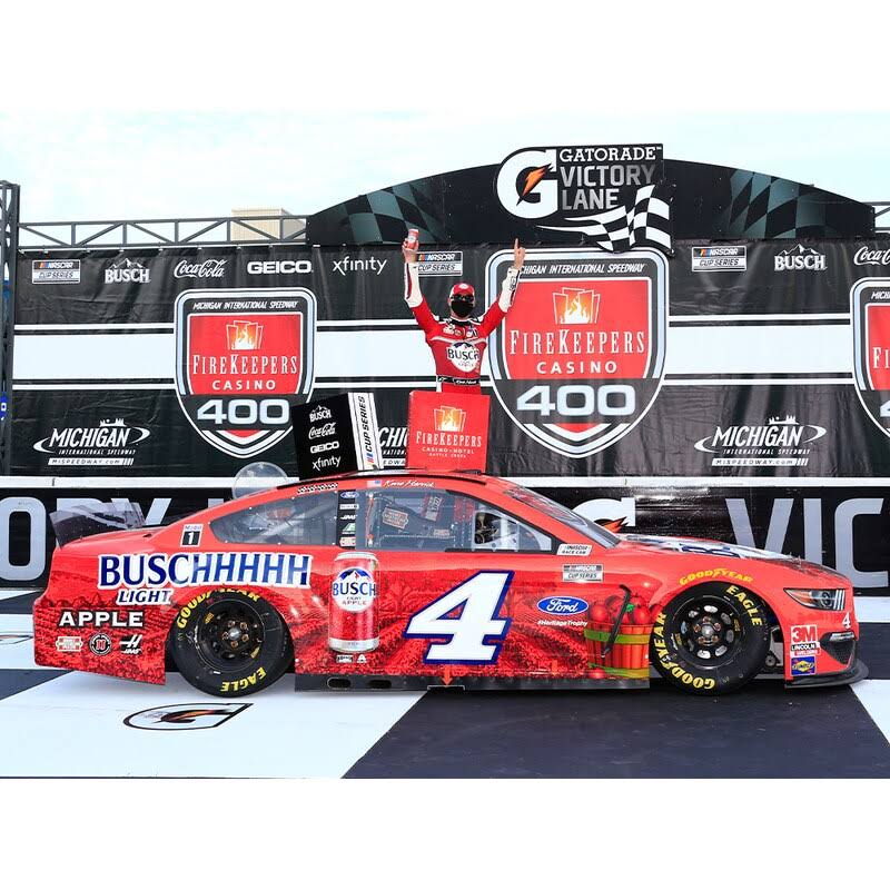 Action Racing Kevin Harvick 2020 FireKeepers Casino 400 Race Winner 1:24 Regular Paint Die-Cast Car