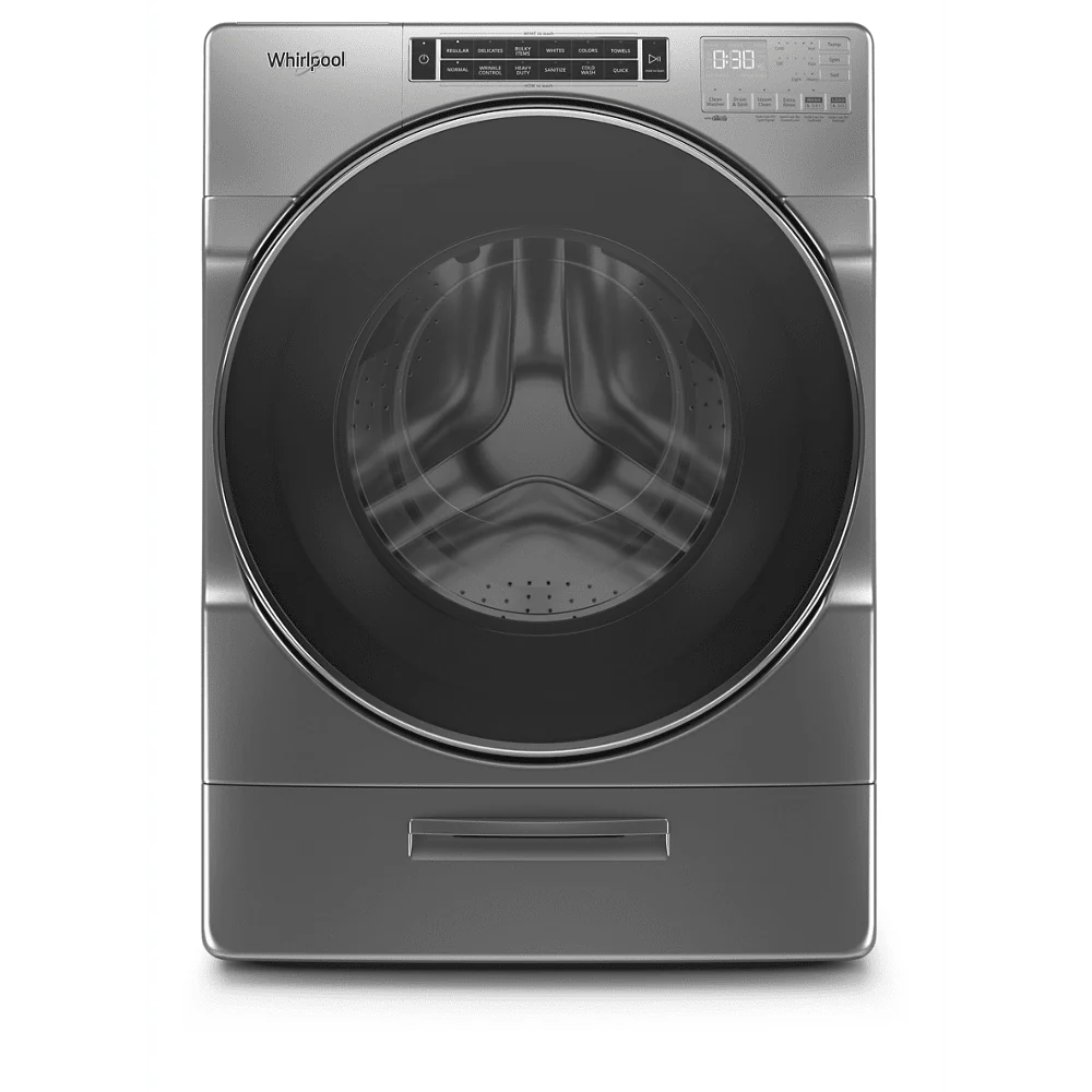 Whirlpool Wfw8620h 27 Wide 5 Cu Ft. Electric Front Loading Washer - White