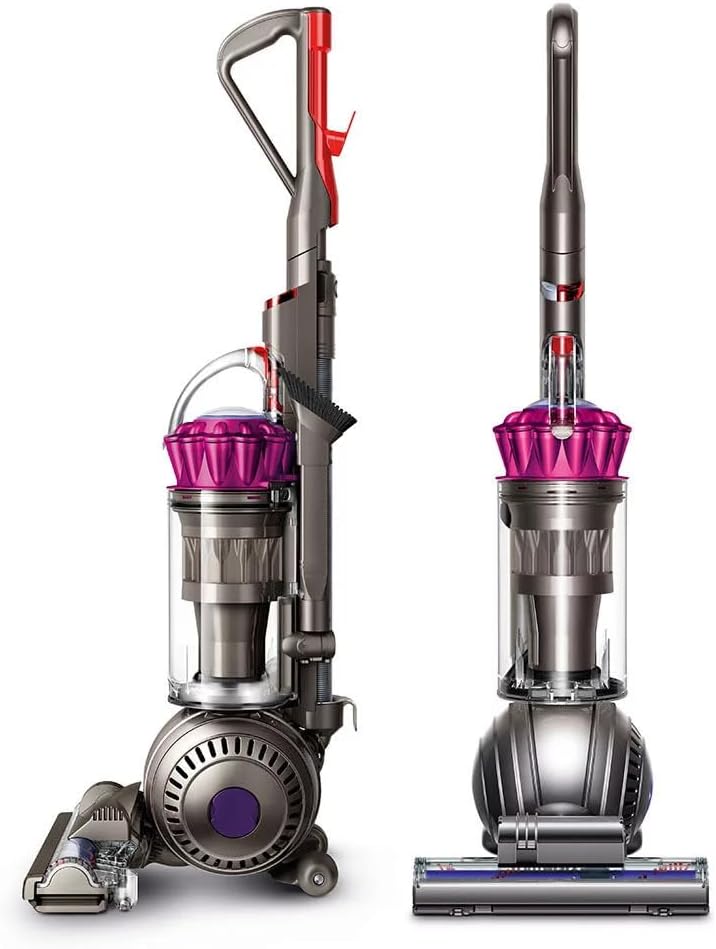Premium Dyson Ball MultiFloor Upright Vacuum:High Performance HEPA Filter, Bagless Height Adjustment,Strongest Suction,Telescopic Handle,Self Propelled Rotating Brushes One Microfiber Cloth