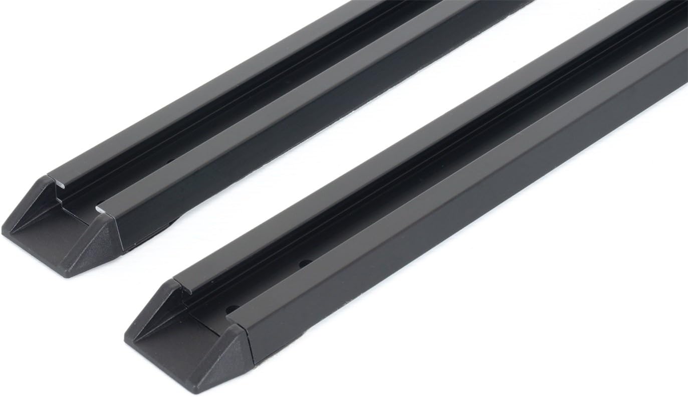 Rhino Rack Cap Topper Canopy Tonneau Cover Truck Tracks (70"), Black (RTC18)