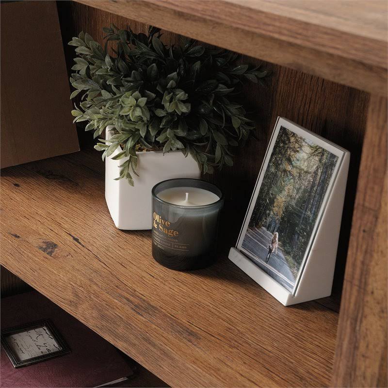 Sauder Miscellaneous Storage 3-Shelf Bookcase, Vintage Oak Finish