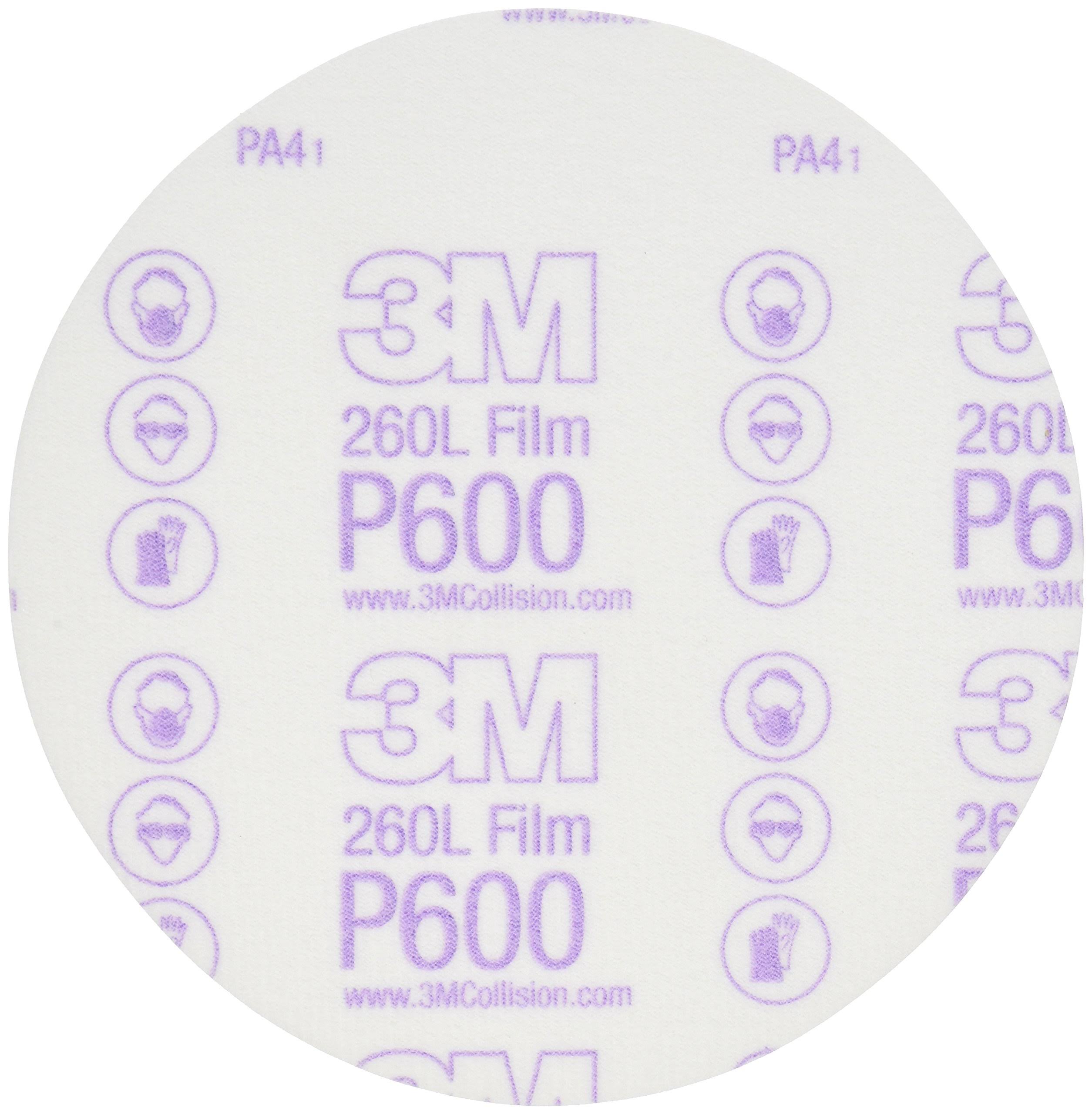 3M - 00971 - Hookit Finishing Film Disc, 6 in, P600