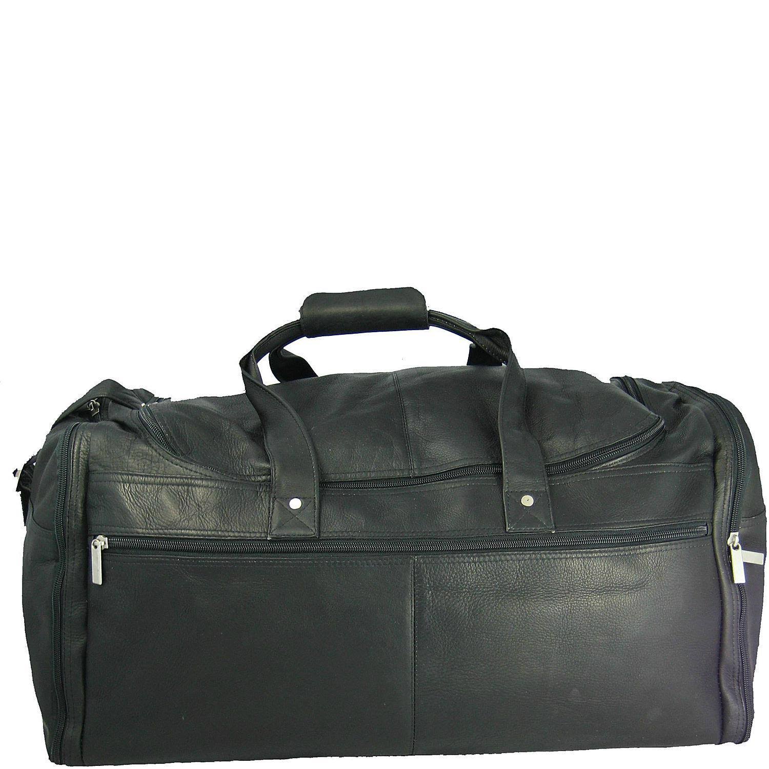 David King &amp; Co. Extra Large Multi Pocket Duffel Black - Megean