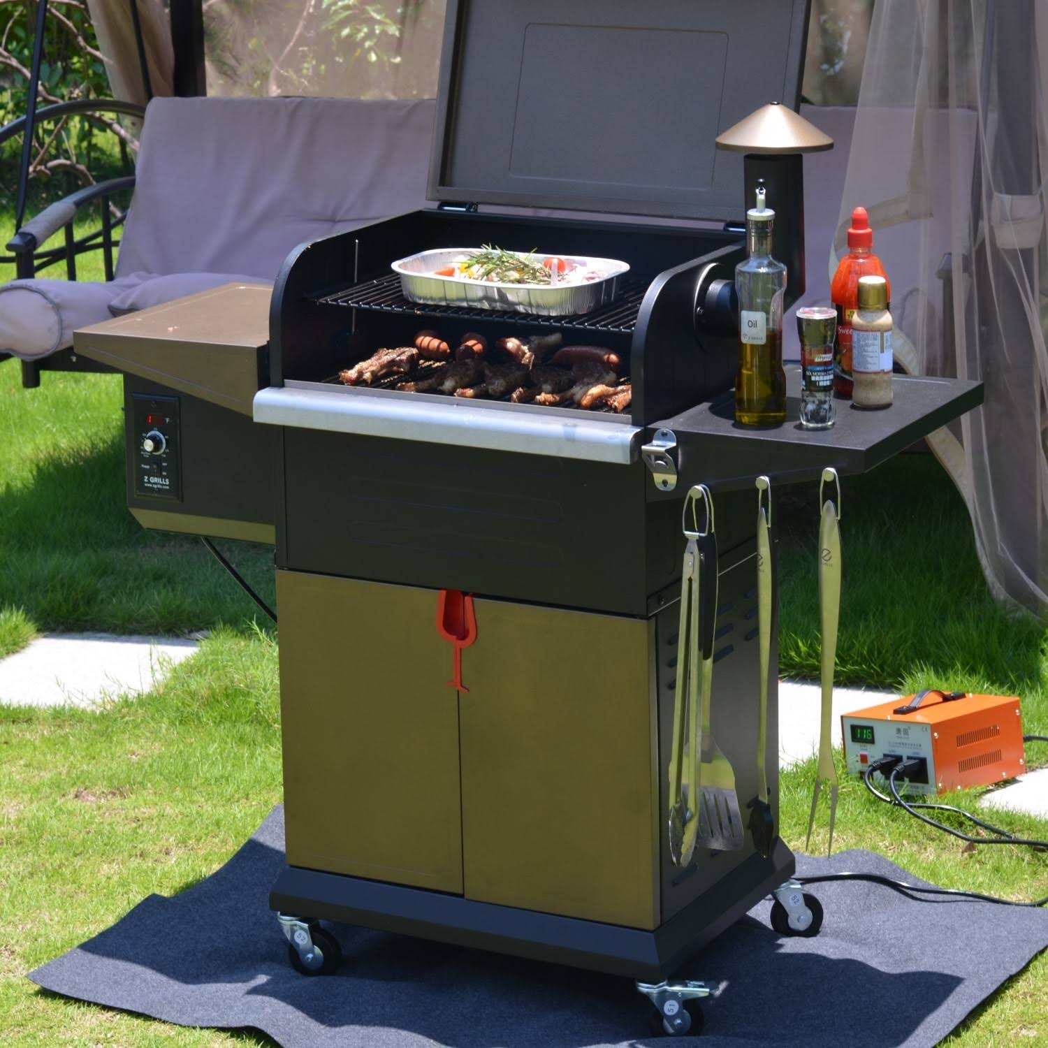 Z Grills 600d Wood Pellet Grill Smoker