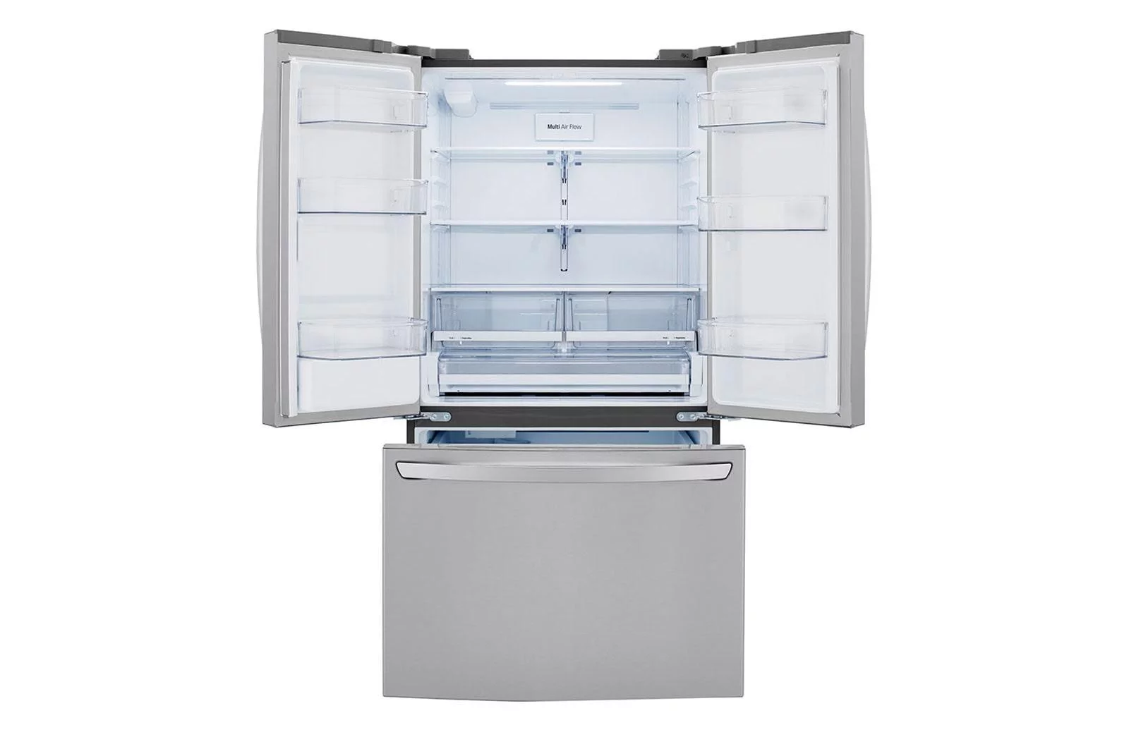 36 Inch 3-Door French Door Refrigerator with 29 Cu. Ft. Capacity, Spill-Protector