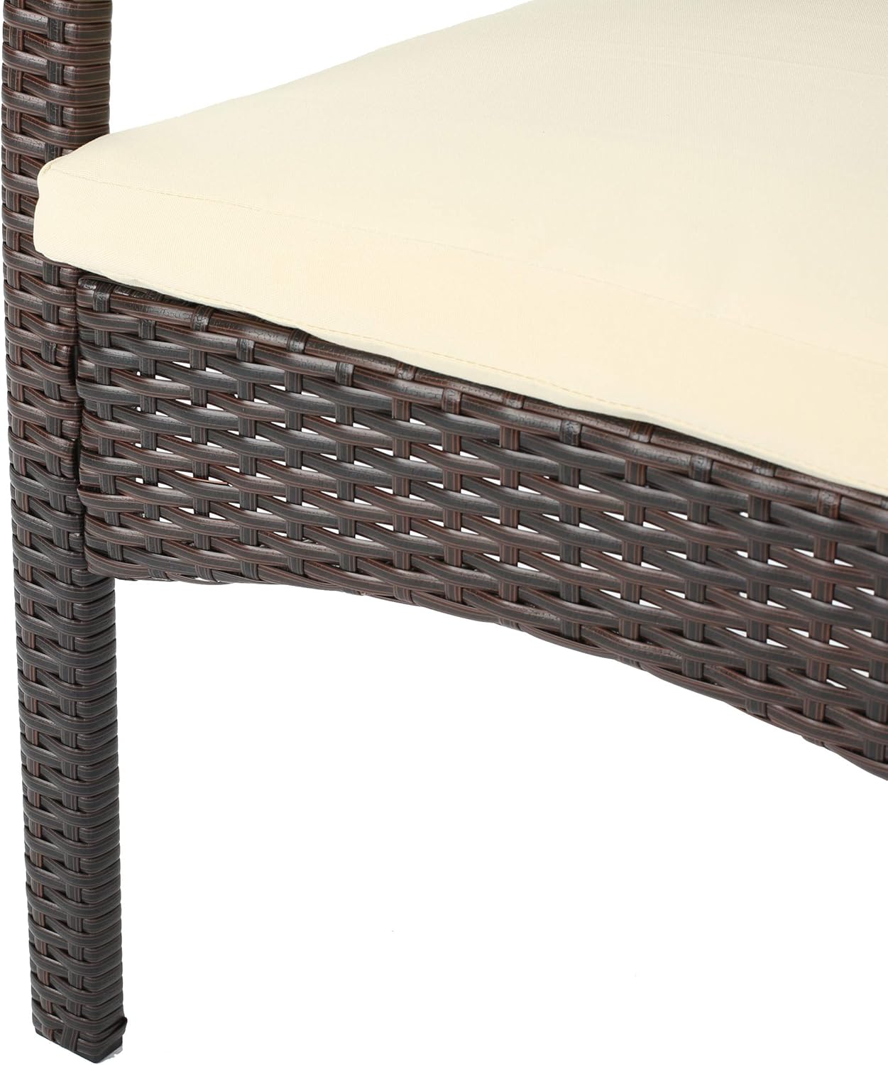 Christopher Knight Home Corsica Outdoor Wicker Dining Chairs, 2-Pcs Set, Multibrown