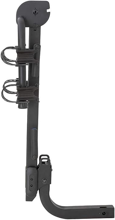Rhino-Rack 2 Bike Hitch Mount Bike Carrier, Bike Rack Bicycle Carrier Racks Hitch Mount Double Foldable Rack for Vehicles, Heavy Duty and Adjustable Cradles - RBC045