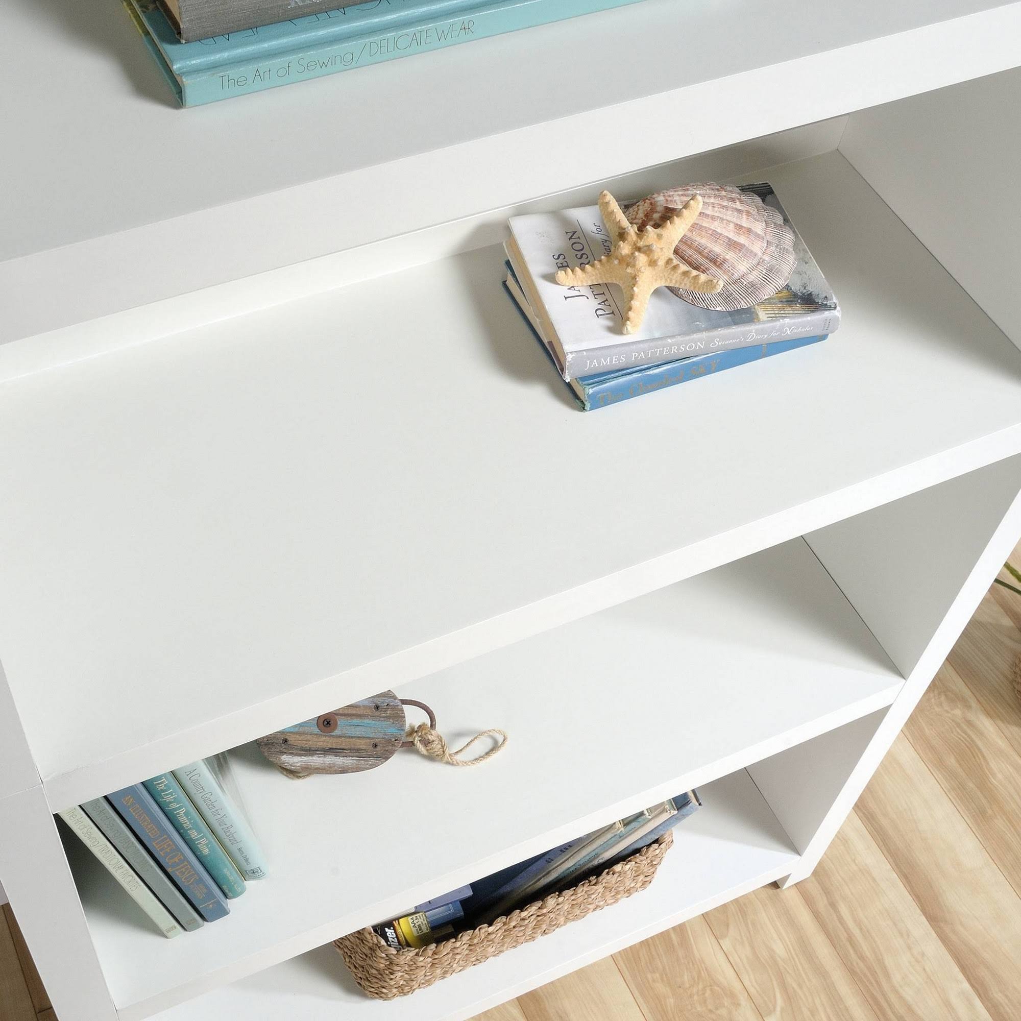 Sauder HomePlus 4 Shelf Bookcase in White