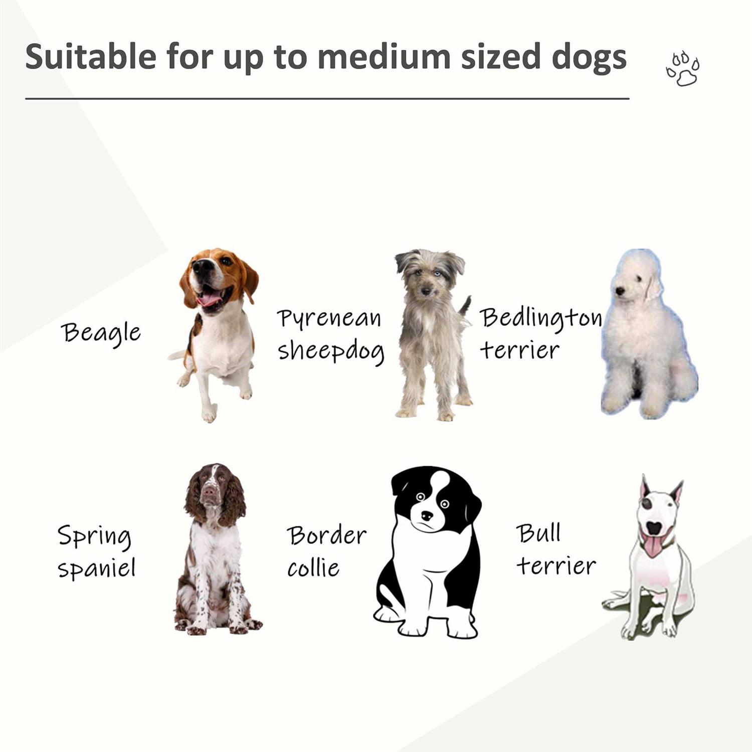 Pawhut Heavy Duty Dog Crate Metal Kennel and Cage Dog Playpen with Lockable Wheels, Slide-out Tray, Food Bowl and Double Doors - Pet Supplies online store