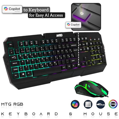Dell OptiPlex Gaming Desktop PC Bundle with Core i7 32GB RAM 1TB SSD 27 inch Curved Monitor RTX 3060 Graphics RGB Keyboard with AI-Enabled Copilot Key Mouse Headphones Webcam Windows 11 Pro(Renewed)