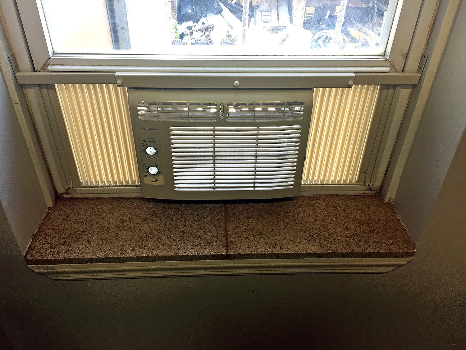 ACeBrace Air Conditioner Support for standard window Air Conditioners - Universal AC Window Bracket- Air Conditioner Support - Window Guard and Air Conditioner Support. Pack of 2