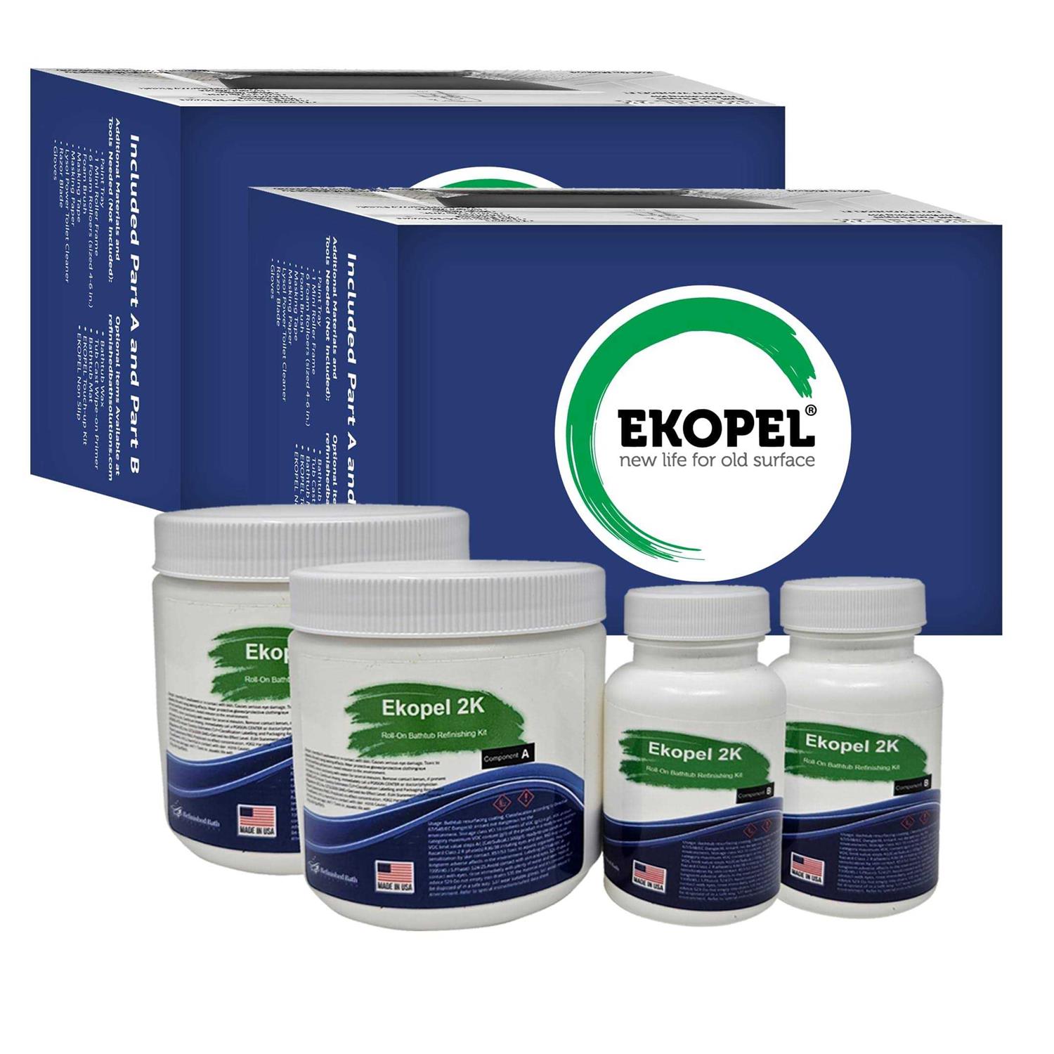 Refinished Bath Solutions Ekopel Bathtub and Tile Refinishing Kit - Shop Hardware Tools Online Store