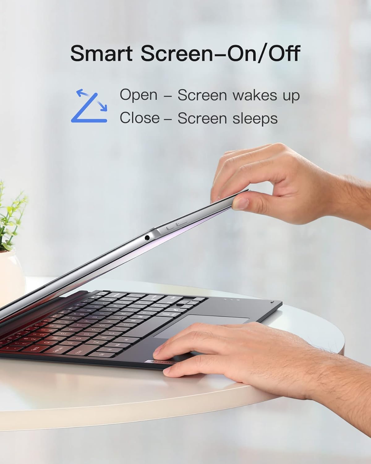 Inateck Surface Pro Keyboard, Bluetooth Surface Pro Keyboard, Compatible with Surface Pro 7/7+/6/5/4 Pack of 2