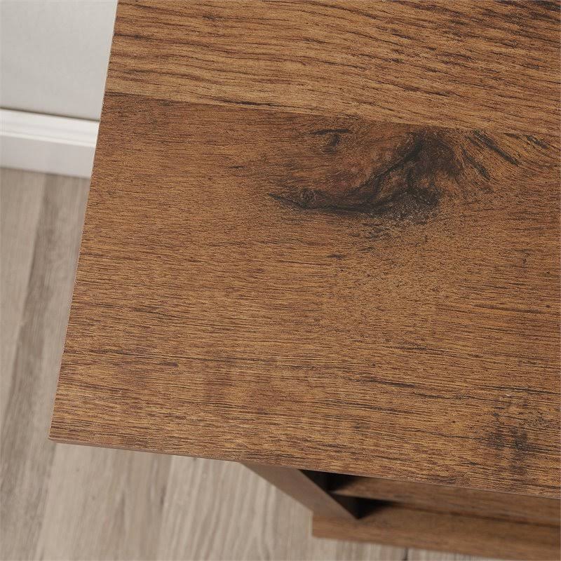 Sauder Miscellaneous Storage 3-Shelf Bookcase, Vintage Oak Finish