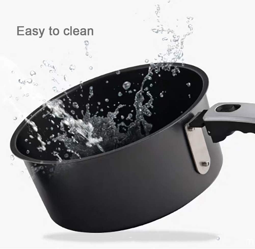LED Touchscreen Air Fryer,8l Air Fryer Oven With Digital Touch Screen,Large Electric Fryer Roaster Oil-less Hot Air Fryers 24 Hours Appointment Automatic Stir Black Every Family