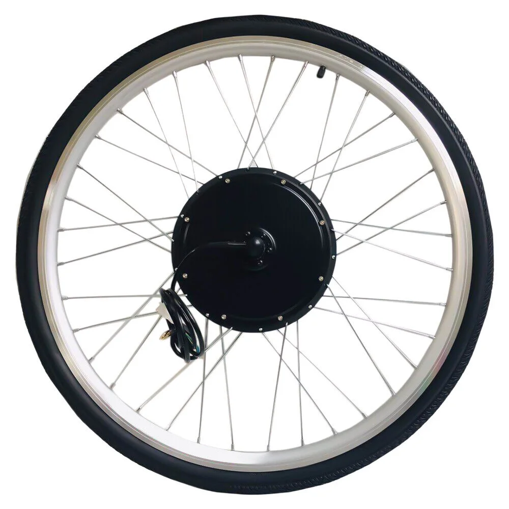 Miduo 28'' Electric Bicycle Conversion Rear Wheel Kit Bike Motor w/LCD 48V 1000W