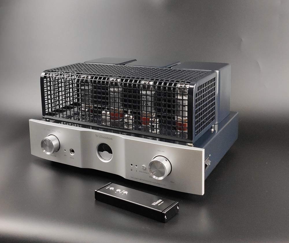 Willsenton R-35I EL34 x4 Tube Amplifier Headphone Amp with Bleutooth Basic Meter (Dark Blue Without Bluetooth)