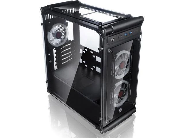 Coeus Elite micro-ATX Gaming Case with Tempered Glass and 1* 12025LED