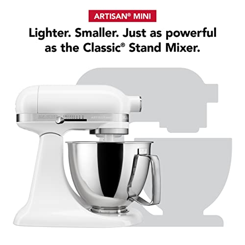 Kitchenaid Artisan Mini Plus Tilt-Head Stand Mixer with Flex Edge Beater