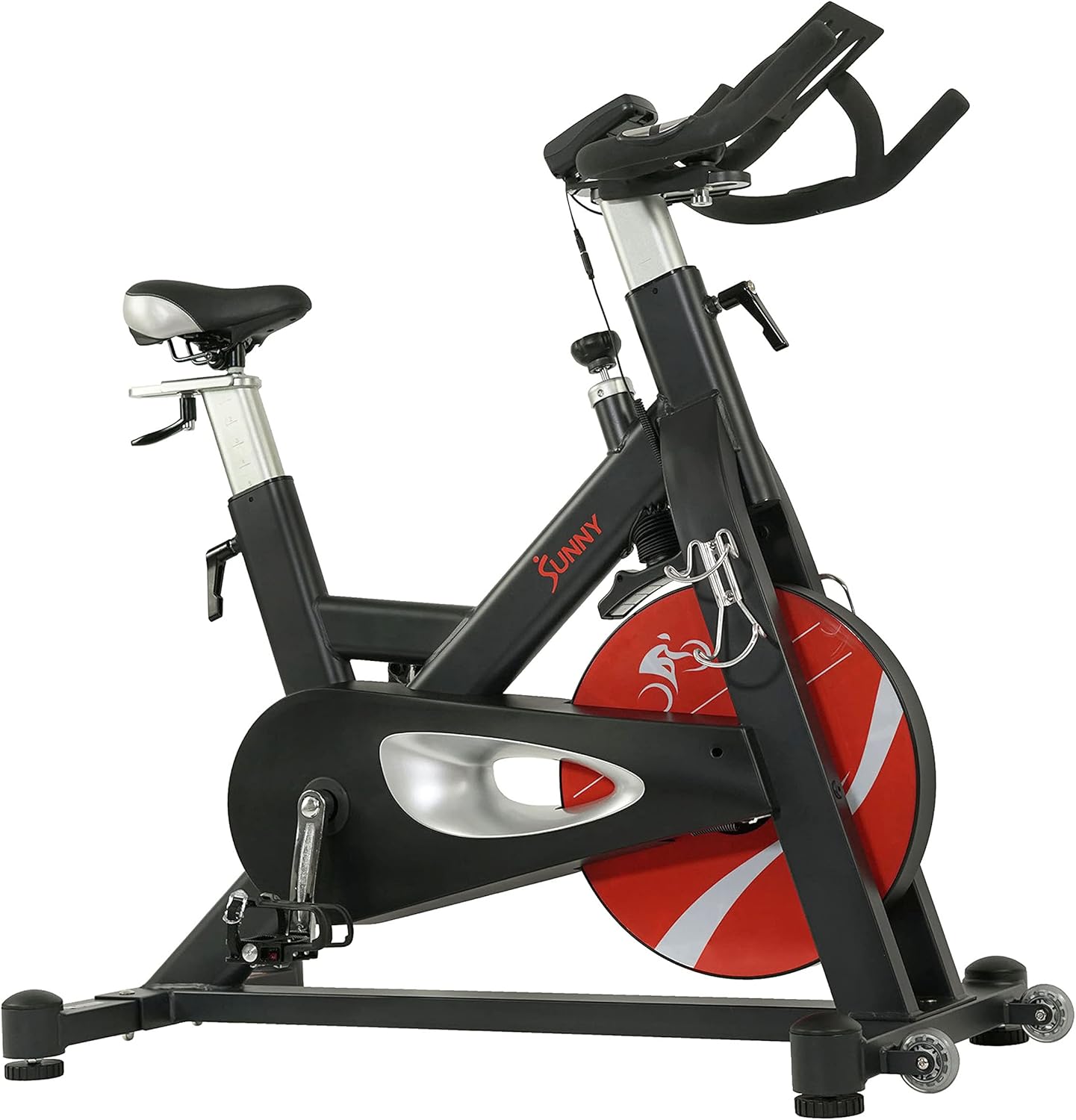 Sunny Health & Fitness Evolution Pro II Magnetic Indoor Cycle Exercise Bike with Device Mount and Performance Display -SF-B1986