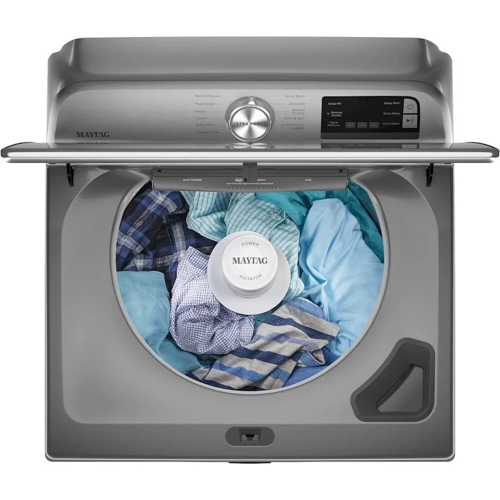 Maytag Mvw6230h 28" Wide 4.7 Cu. Ft. Top Loading Washing Machine - Slate