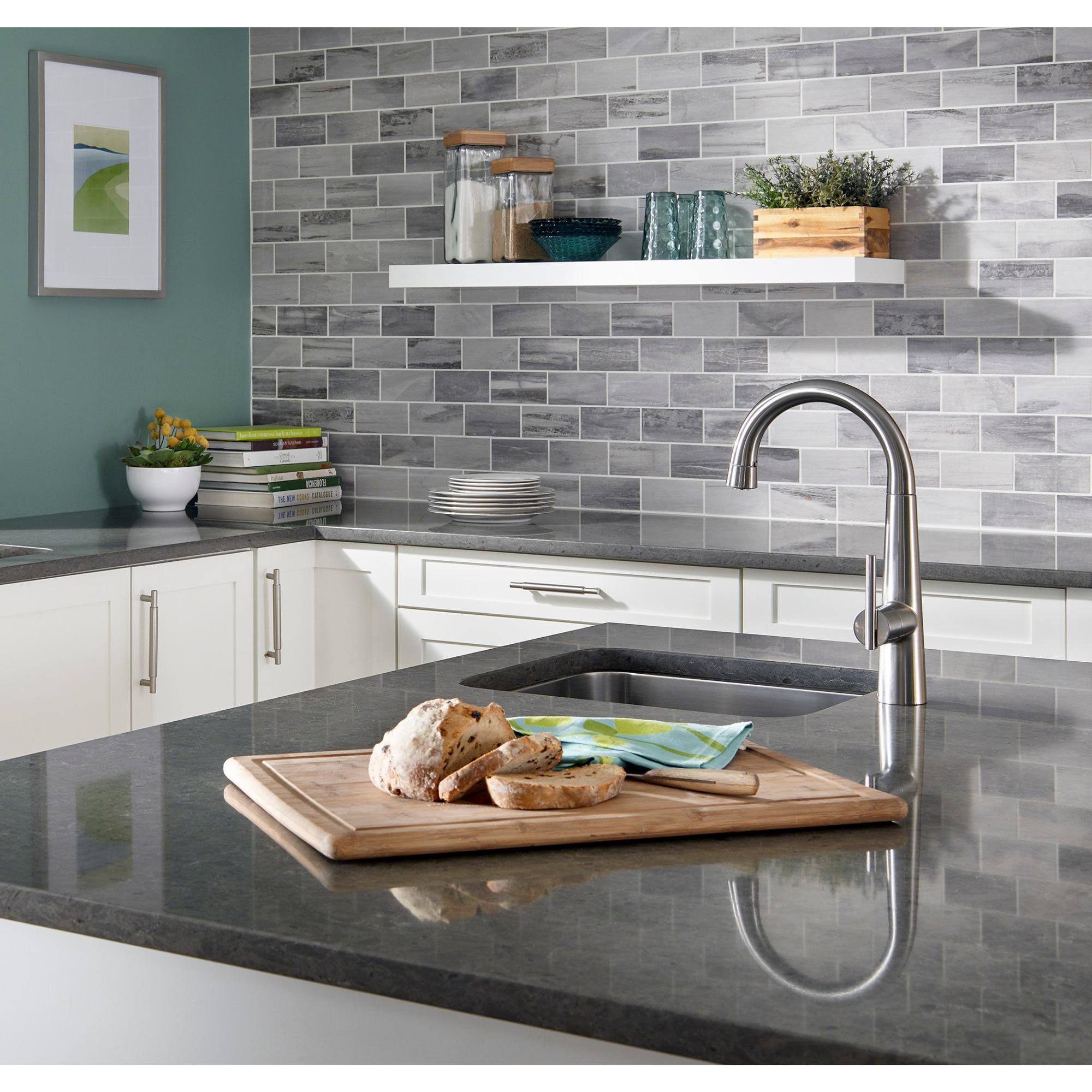 American Standard 4932410.002 Edgewater Pull-Down Bar Faucet, Polished Chrome