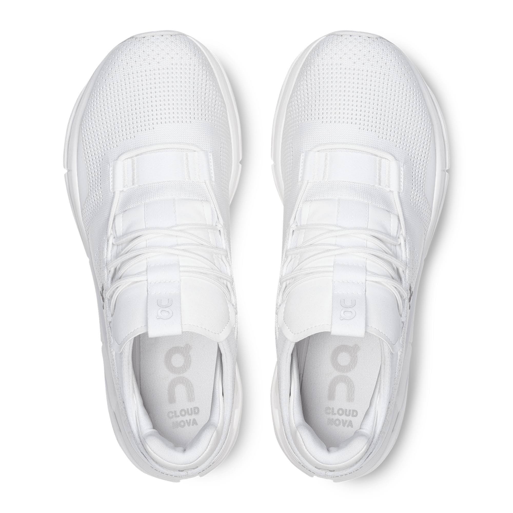 on Running Cloudnova - All White - US 8.5 - Men
