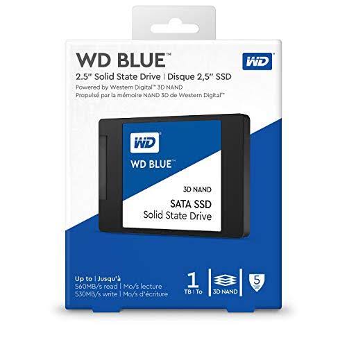 WD TDSourcing Blue 3D NAND SATA 1 TB Internal SSD - 2.5x22 - WDS100T2B0A - SATA 6Gb/s