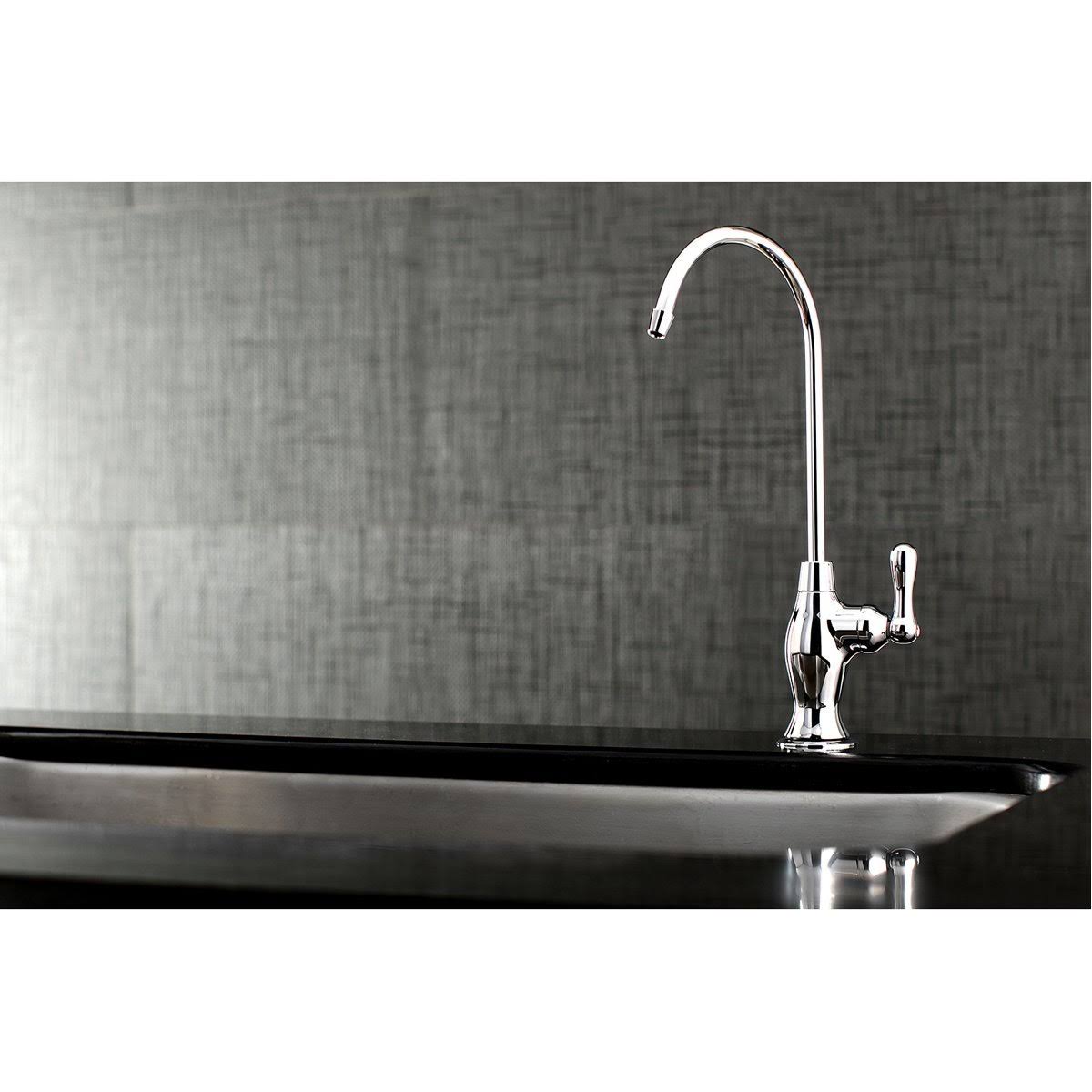 Kingston Brass KSAG3192AL Restoration REVERSE Osmosis System Filtration Water Air Gap Faucet, Polished Brass