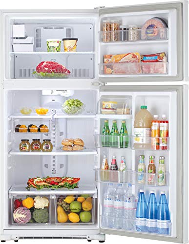 WINIA WTE18HSSMD 18 Cu. Ft. Top Mount Refrigerator With Factory Installed Ice Maker