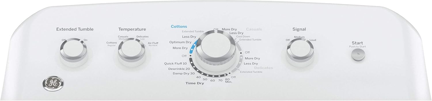 GE Appliances GTD42EASJWW, White