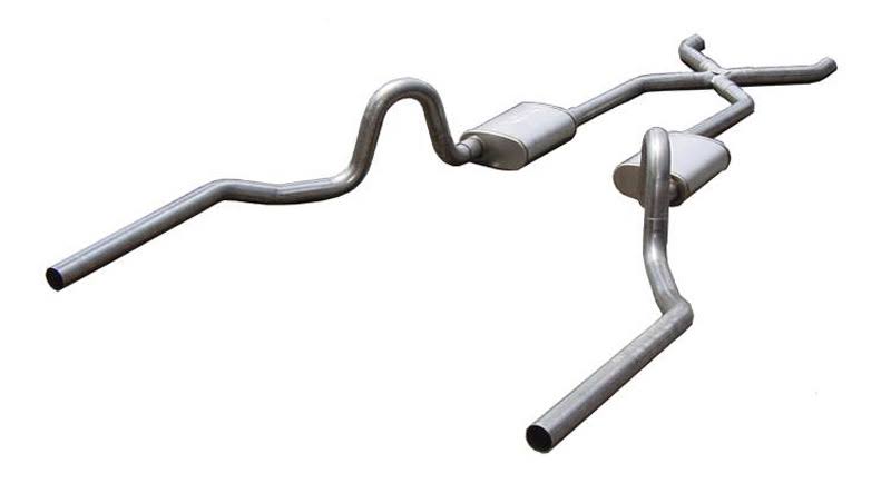 Pypes Performance Exhaust SGA10S Crossmember Back w/X-Pipe Exhaust System