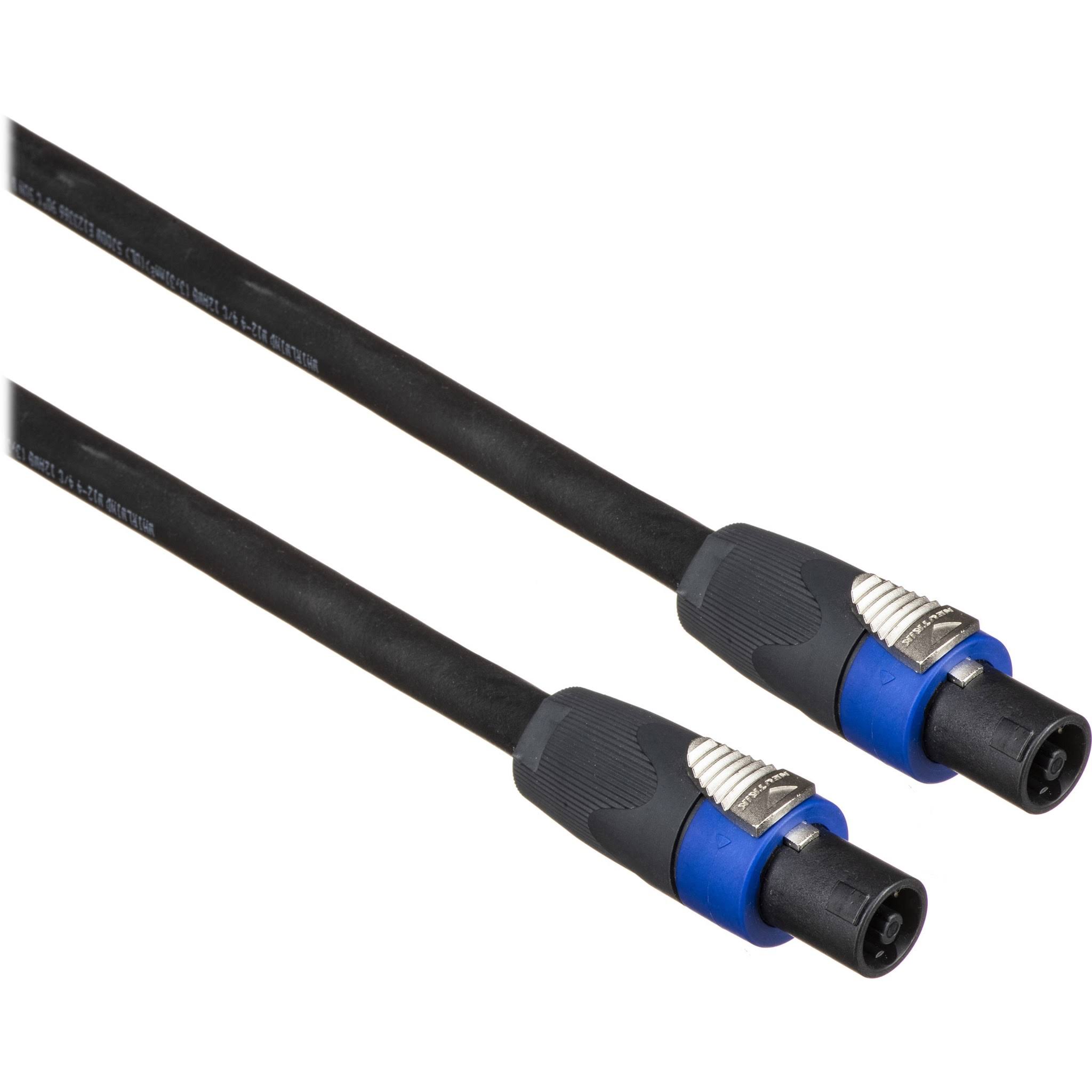 Whirlwind - NL4-050 - 12 AWG NL4 to NL4 Speakon Speaker Cable 50 ft