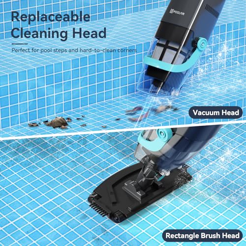 PoolMr Cordless Handheld Pool Vacuum