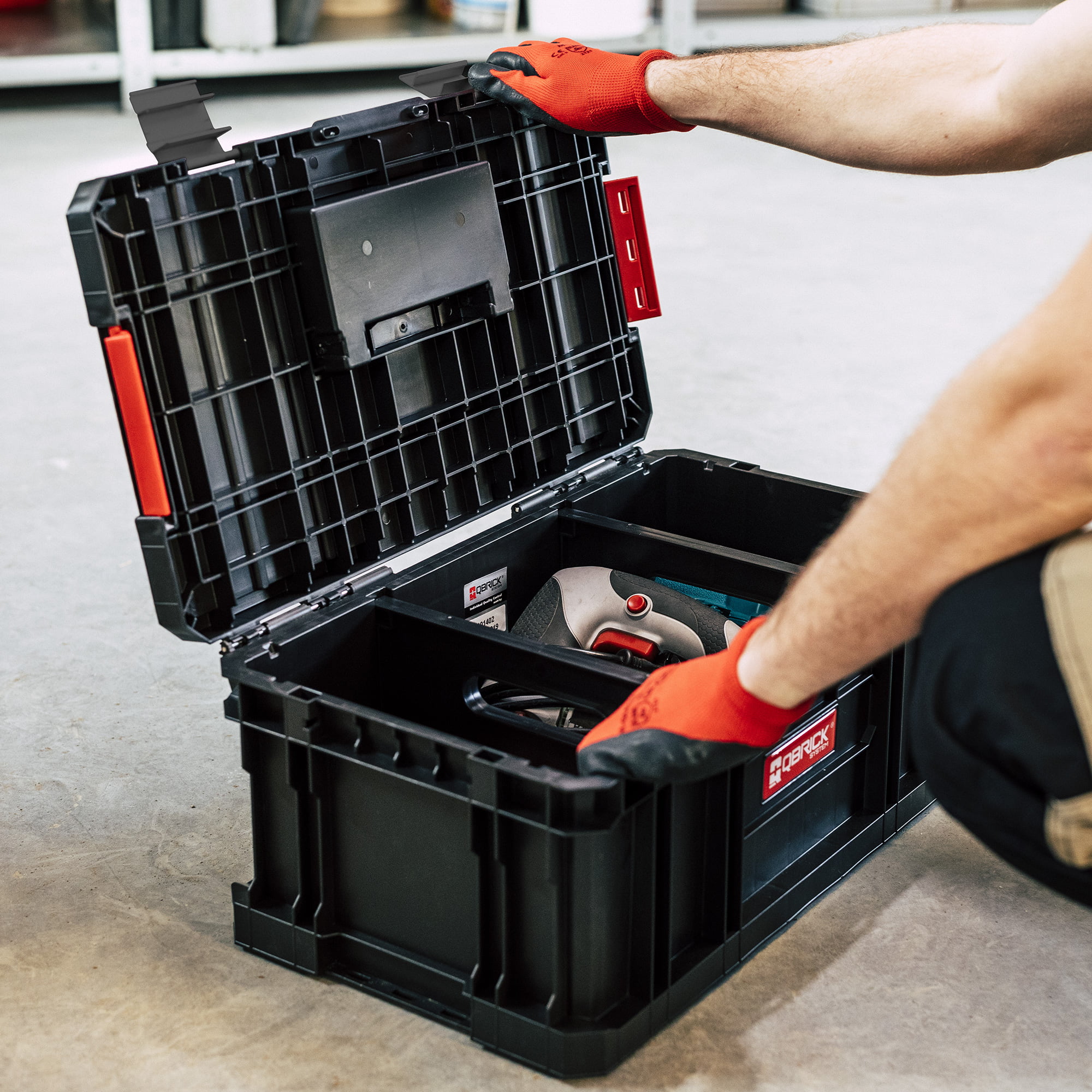 Qbrick System Two Plus Tool Box Set for Portable Tool Storage