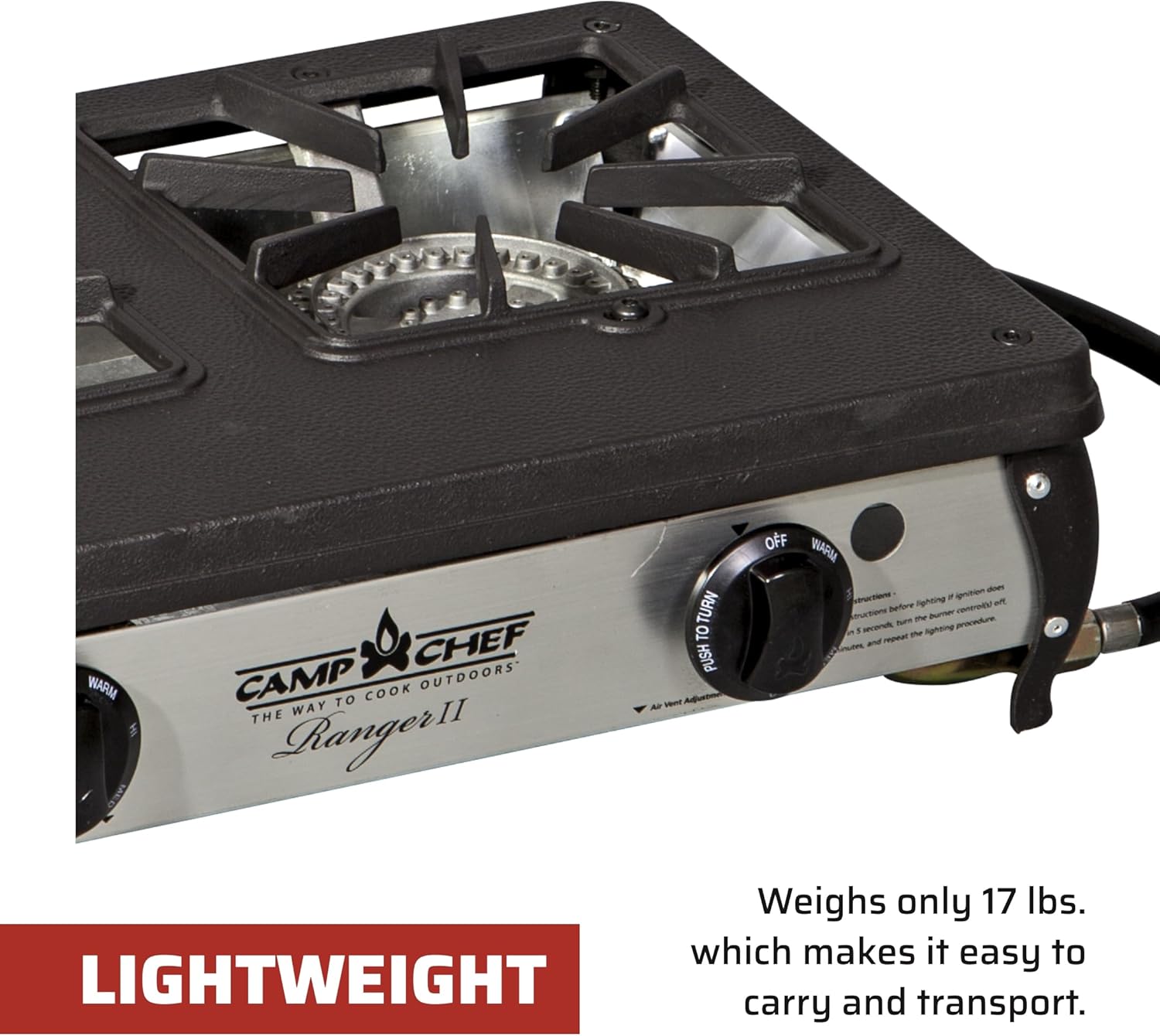Camp Chef Ranger II Table Top Stove - Portable Gas Stove for Outdoor & Camping Gear